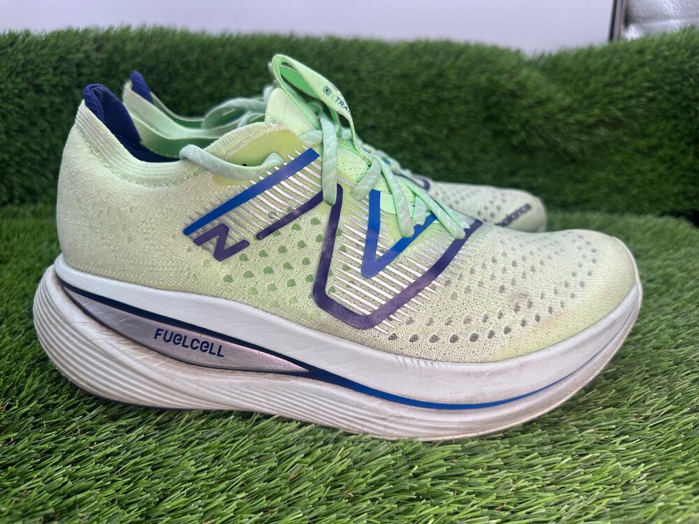 New Balance FuelCell SuperComp MRCXLG2 Athletic Shoes Men's 10 Green Knit Sports